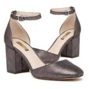 Louise et Cie Idina Ankle Strap Heel Pumps